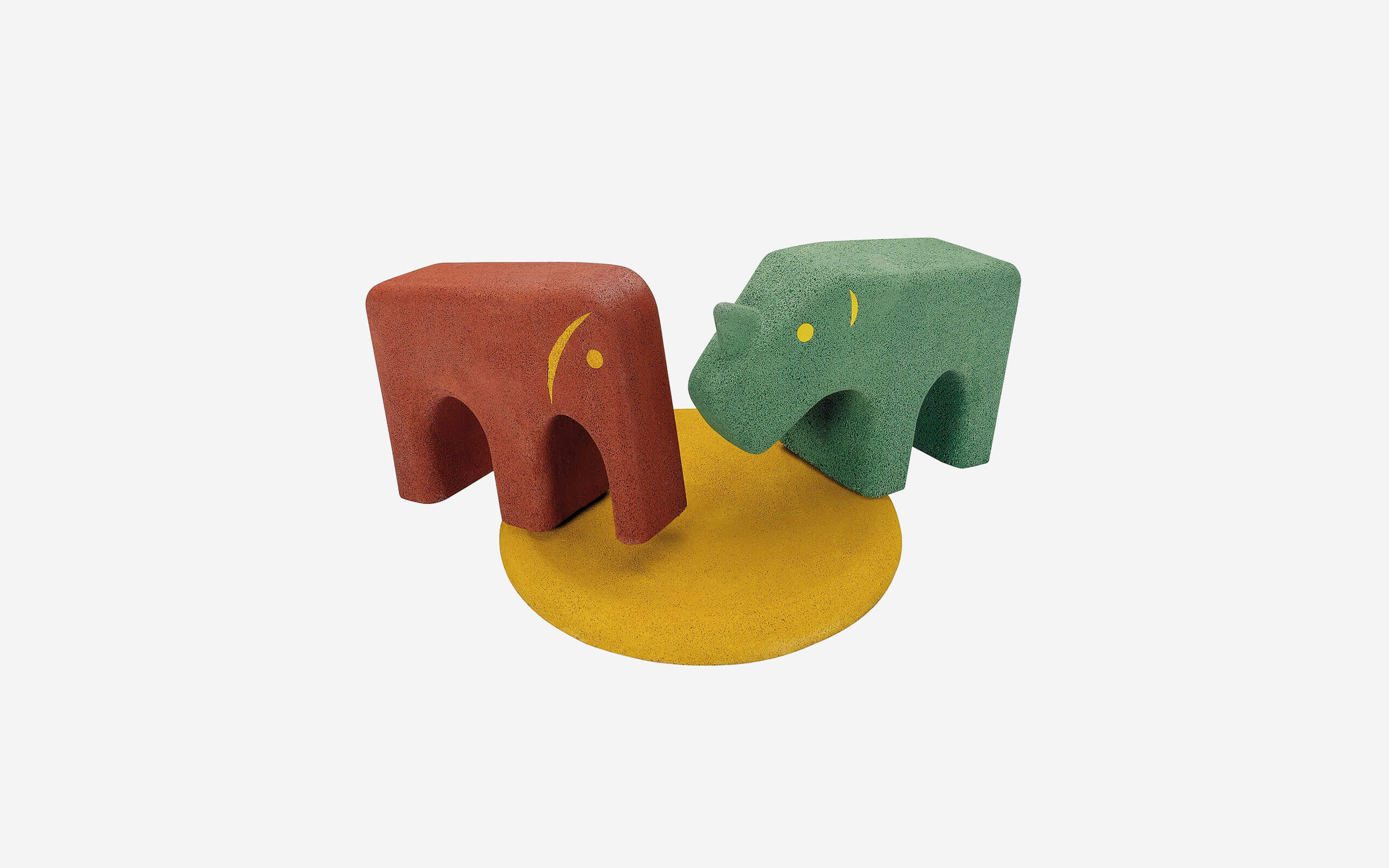 Sitztier Elefant/Nashorn
