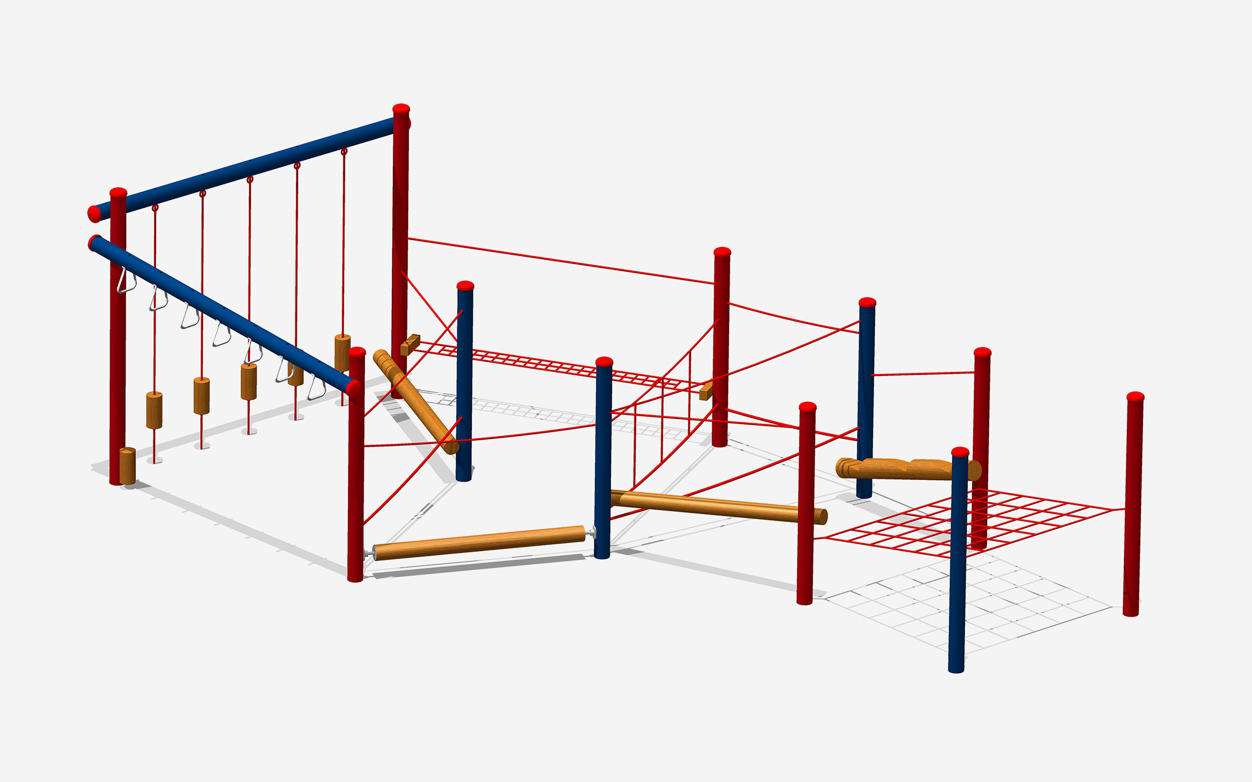 Motorik-Parcours Eichelkamp - Art.-Nr.             2057 - 2500