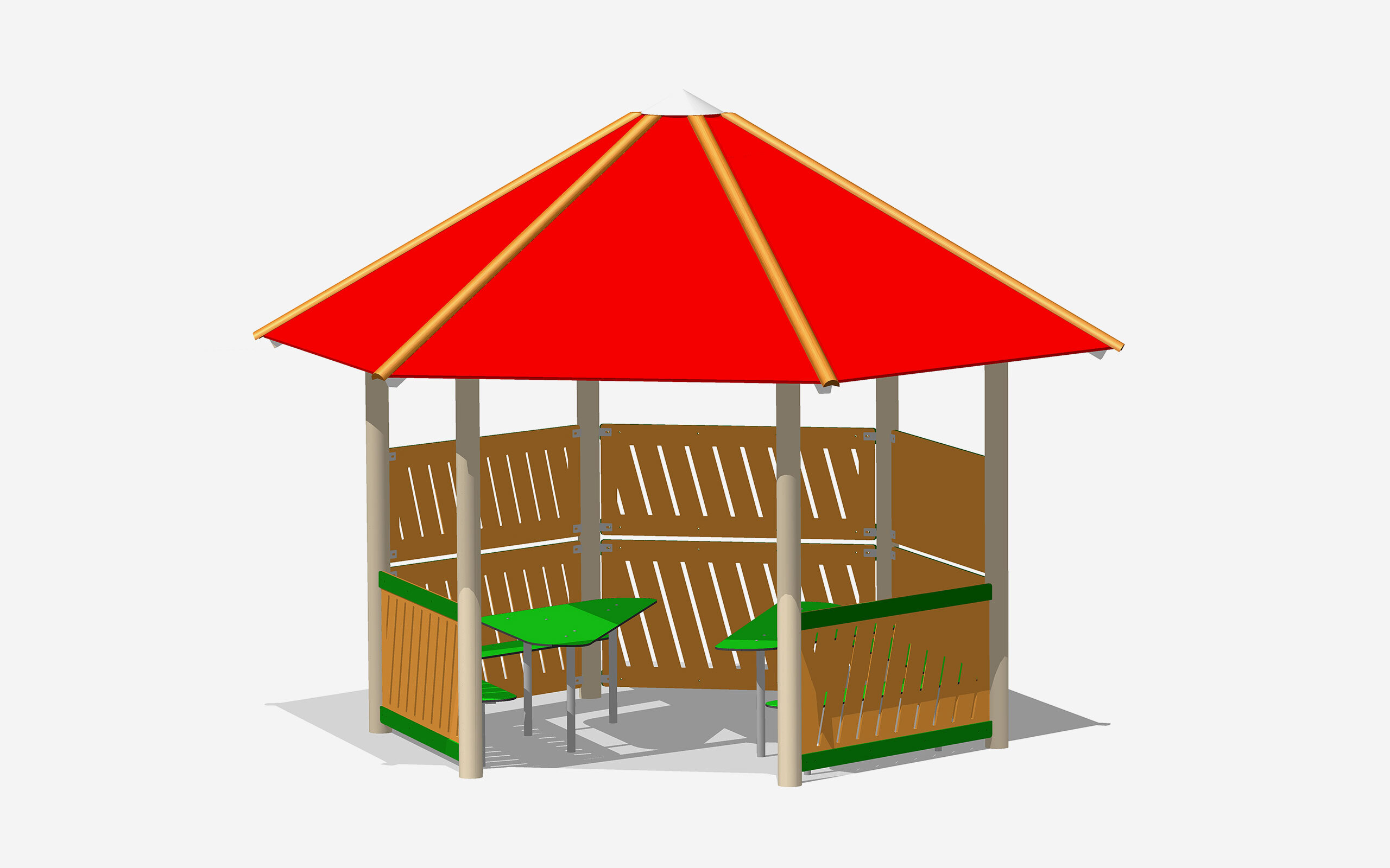 Schutzhütte Pulheim - Art.-Nr.             3010 - 2500