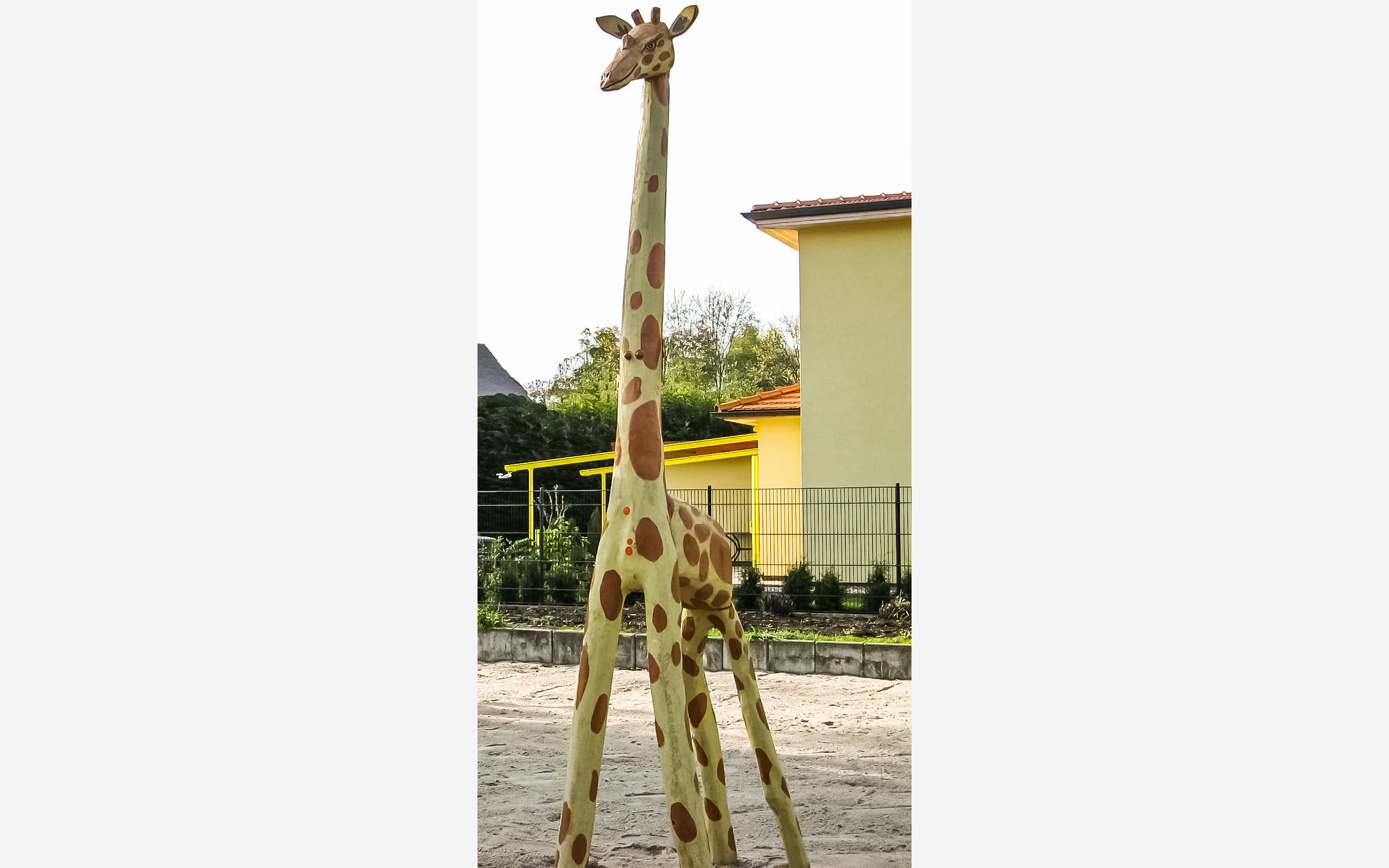 Skulptur Giraffe