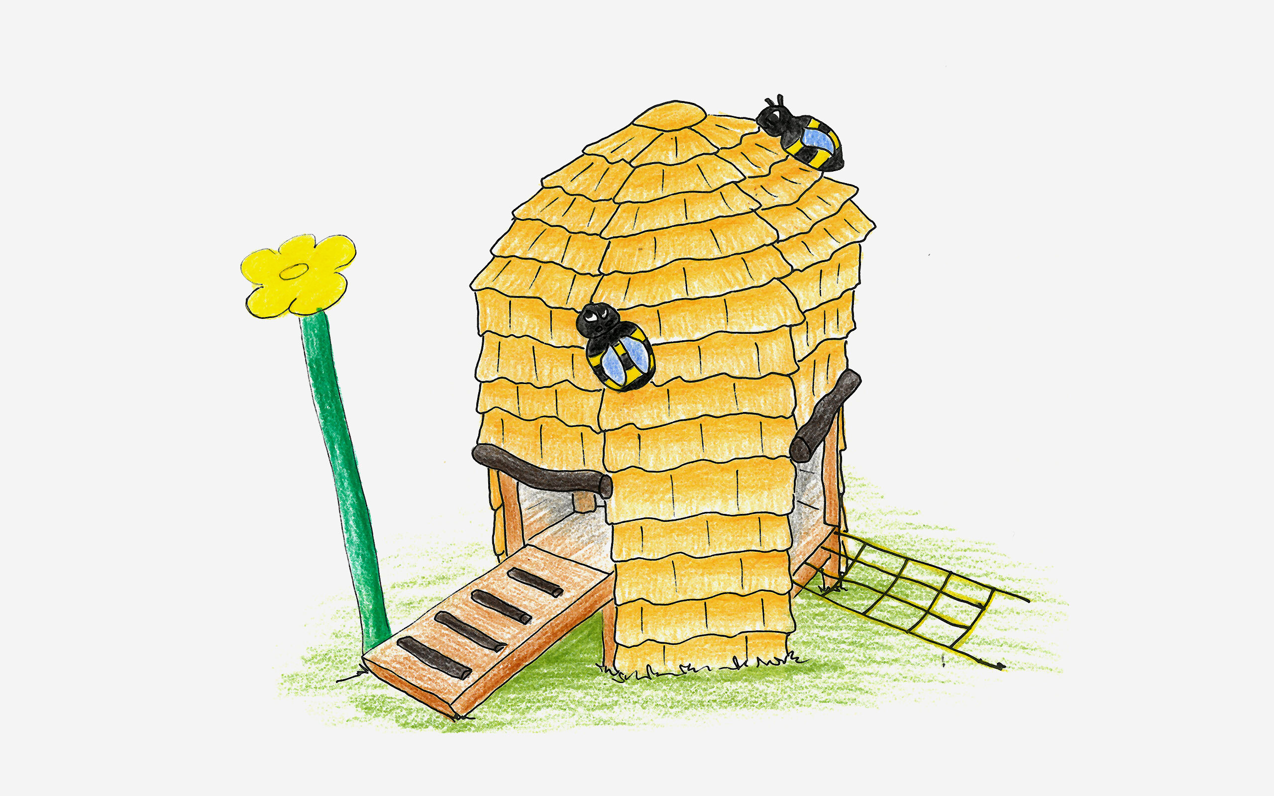 Spielhaus Bienenstock - Art.-Nr.             2315 - 2500