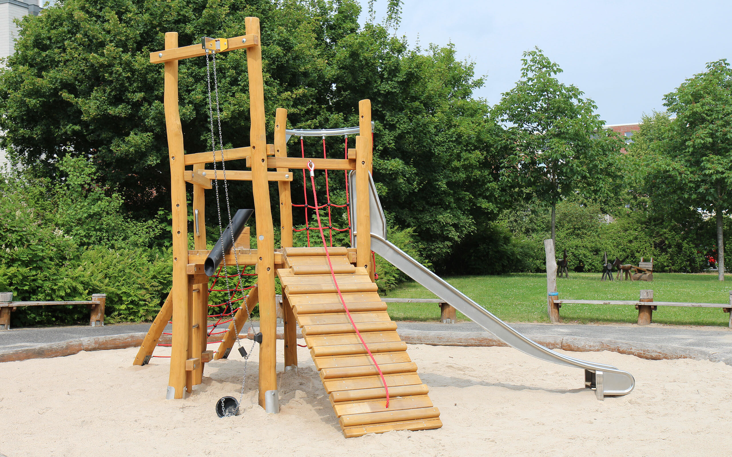 Referenz Spielplatz Frankfurt FZA