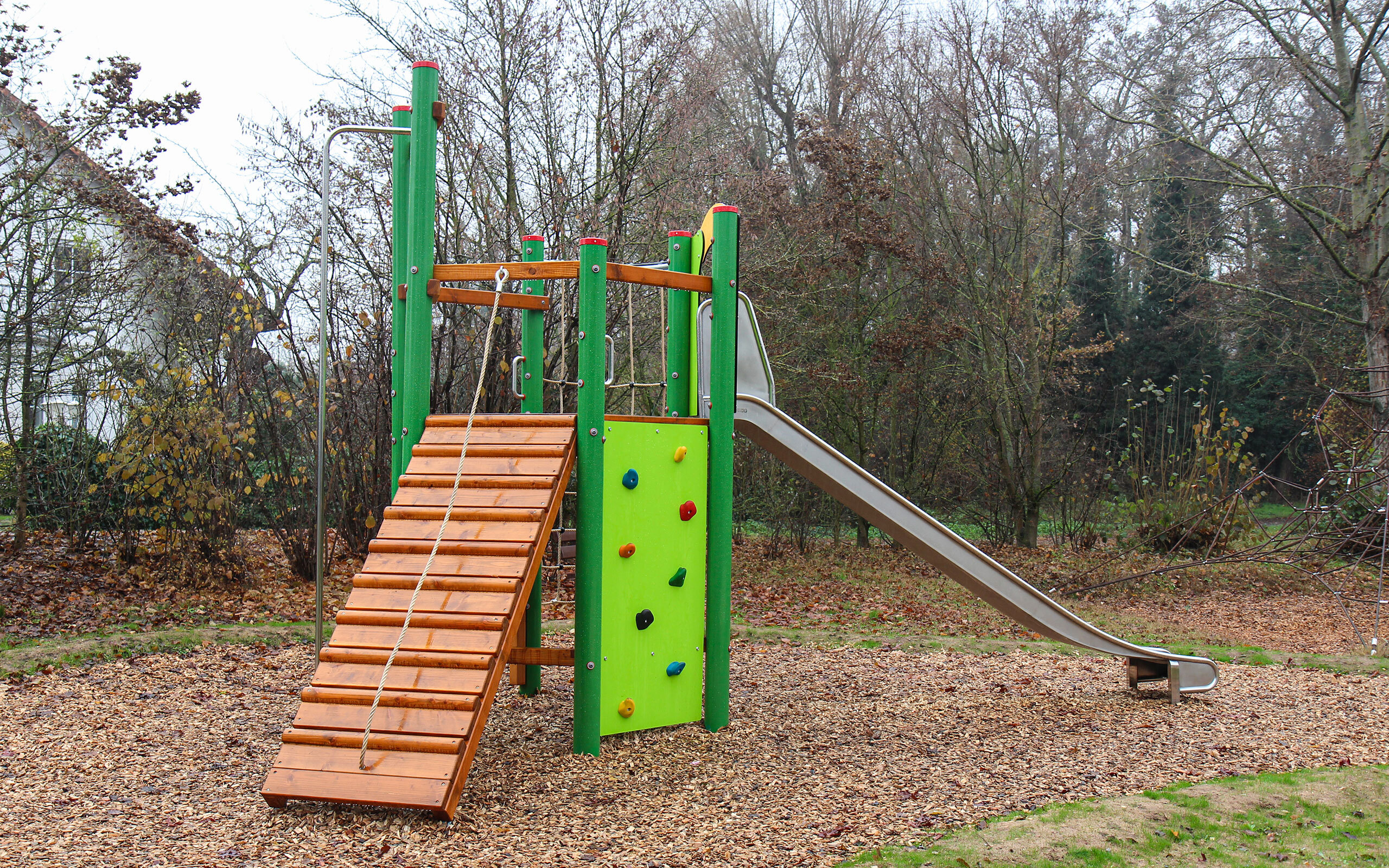 Spielplatz am Weinfass